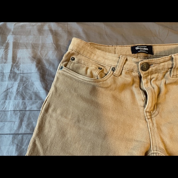 Soft denim khaki pants - Picture 1 of 5